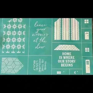 Chalk Couture Transfer Reusable NWT